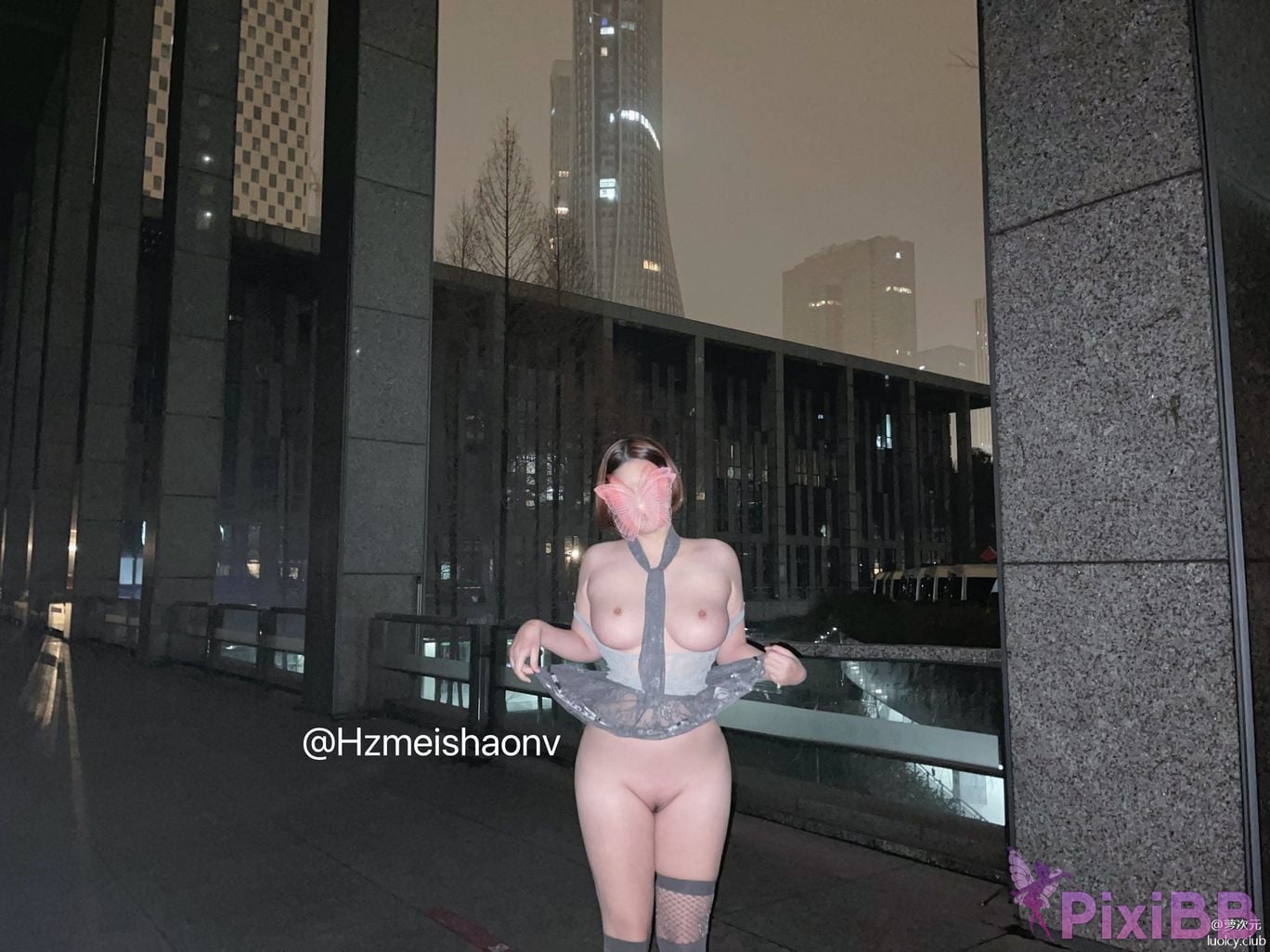 OtherXXX Hzmeishaonv beauty goddess Perfect body exposed outdoors PixiBB.COM 085
