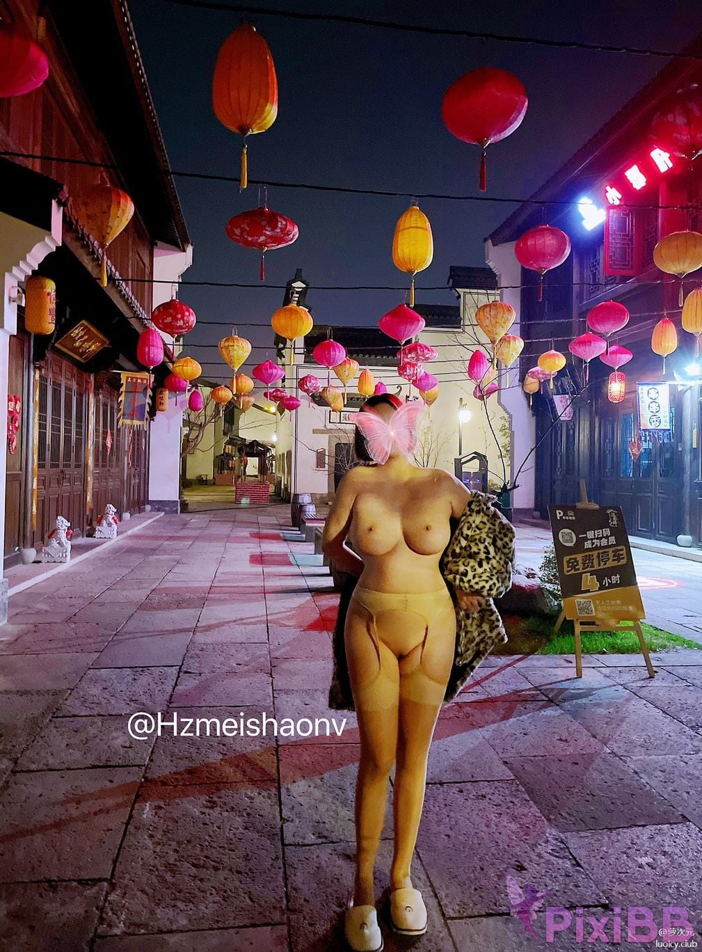 OtherXXX Hzmeishaonv beauty goddess Perfect body exposed outdoors PixiBB.COM 142