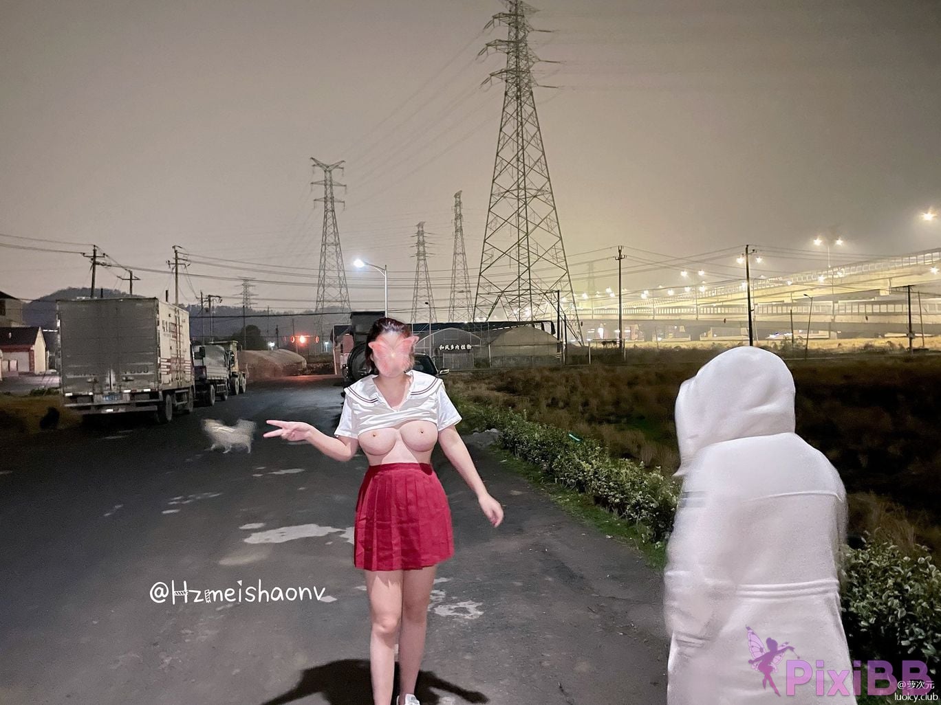 OtherXXX Hzmeishaonv beauty goddess Perfect body exposed outdoors PixiBB.COM 203
