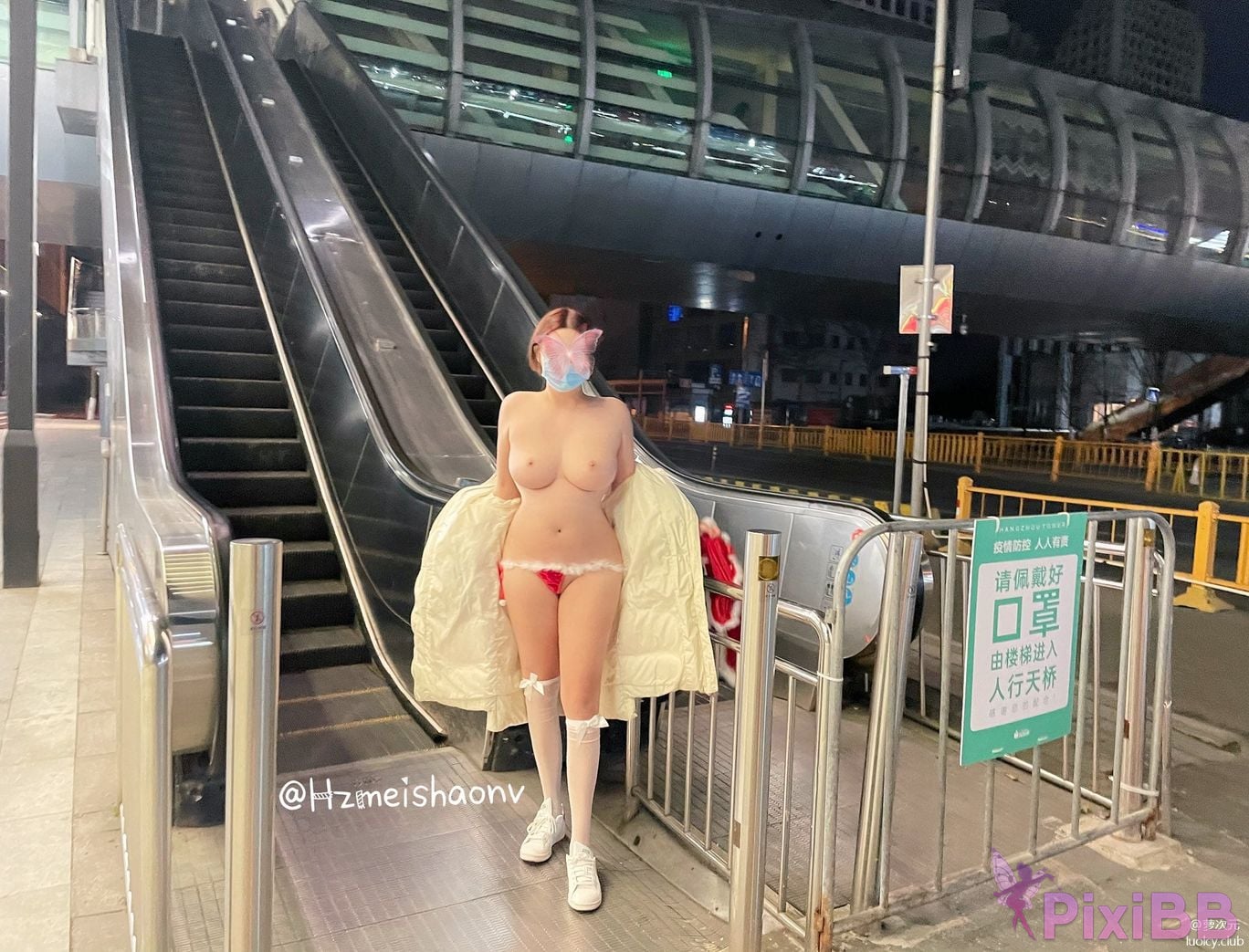OtherXXX Hzmeishaonv beauty goddess Perfect body exposed outdoors PixiBB.COM 248