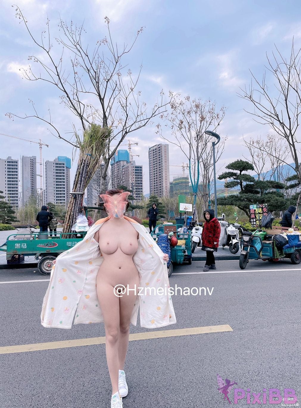 OtherXXX Hzmeishaonv beauty goddess Perfect body exposed outdoors PixiBB.COM 348