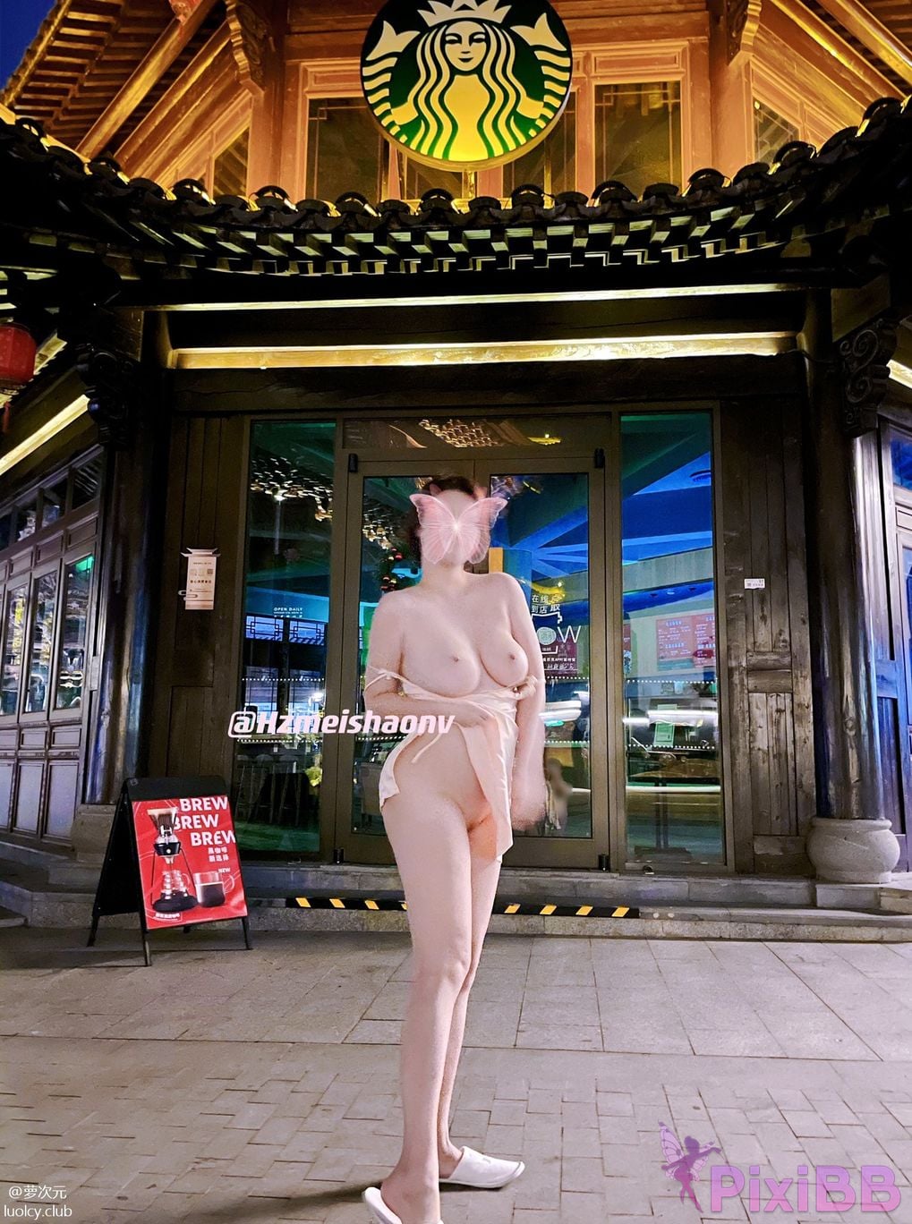 OtherXXX Hzmeishaonv beauty goddess Perfect body exposed outdoors PixiBB.COM 488
