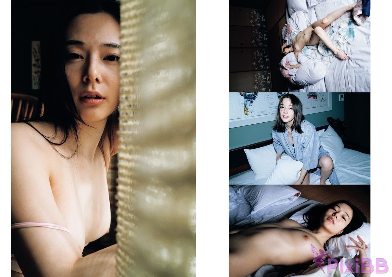 Japanese Idol Nene Yoshitaka Asa Gei SEXY Actress photo collection secret meeting PixiBB.COM 037