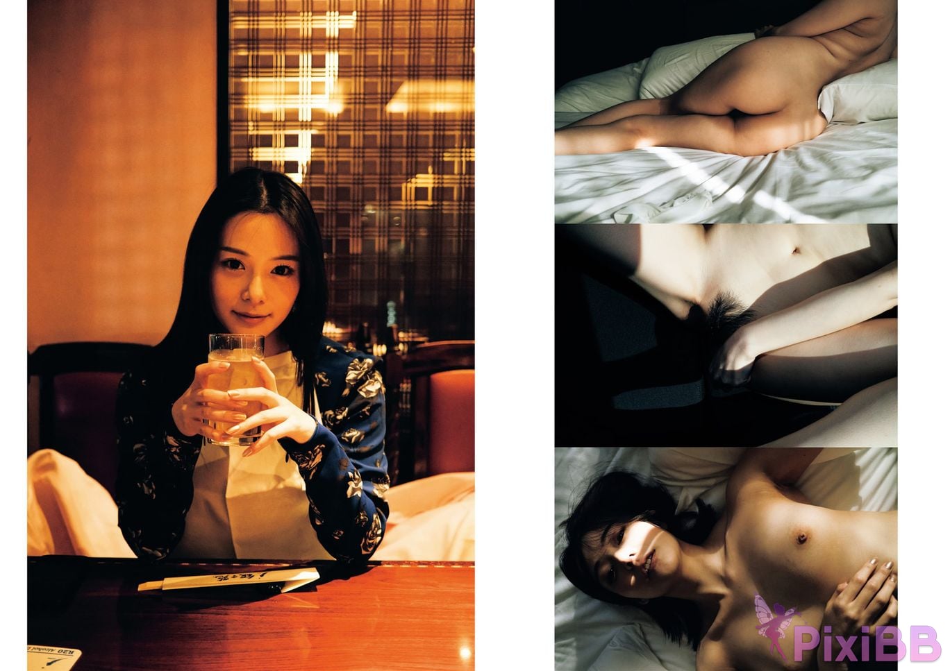 Japanese Idol Nene Yoshitaka Asa Gei SEXY Actress photo collection secret meeting PixiBB.COM 057