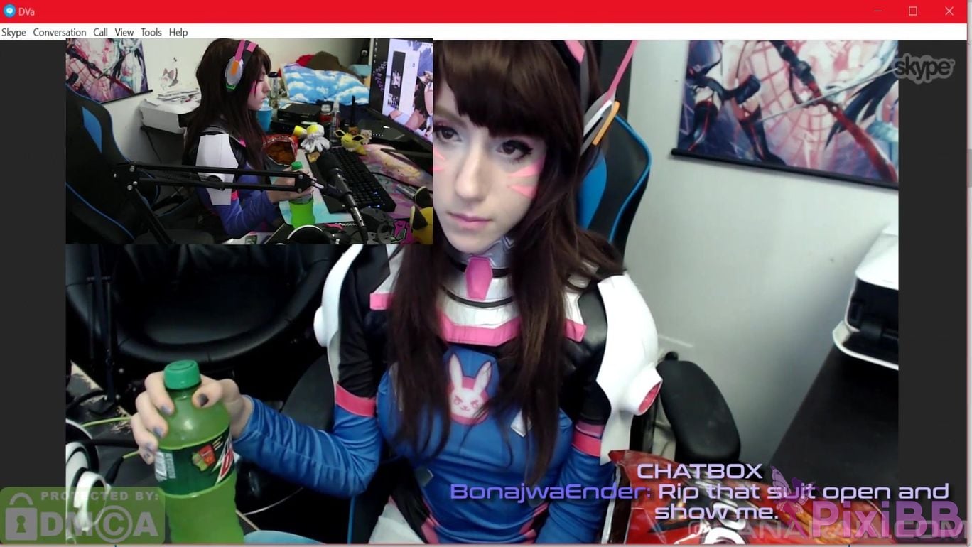 Lana Rain D.Va PixiBB.COM 010