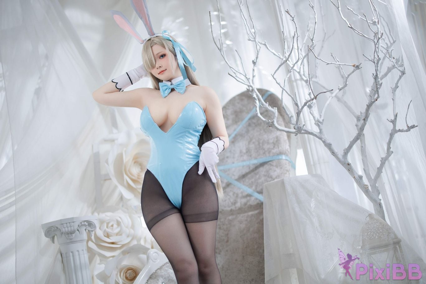 Purinpuppy 屿鱼 Ichinose Asuna Bunny Girl PixiBB.COM 11