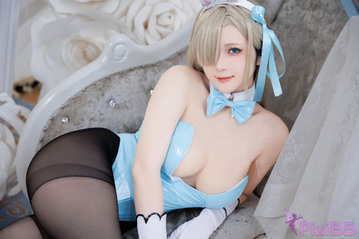 Purinpuppy 屿鱼 Ichinose Asuna Bunny Girl PixiBB.COM 3