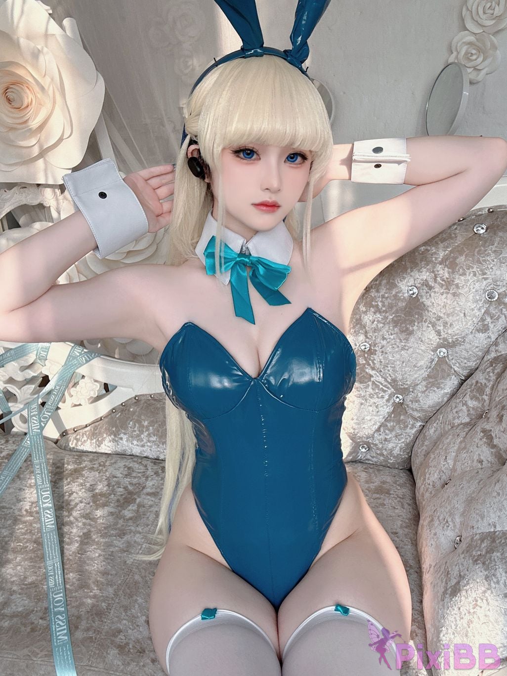 Purinpuppy 屿鱼 Asuma Toki Bunny Suit PixiBB.COM 29