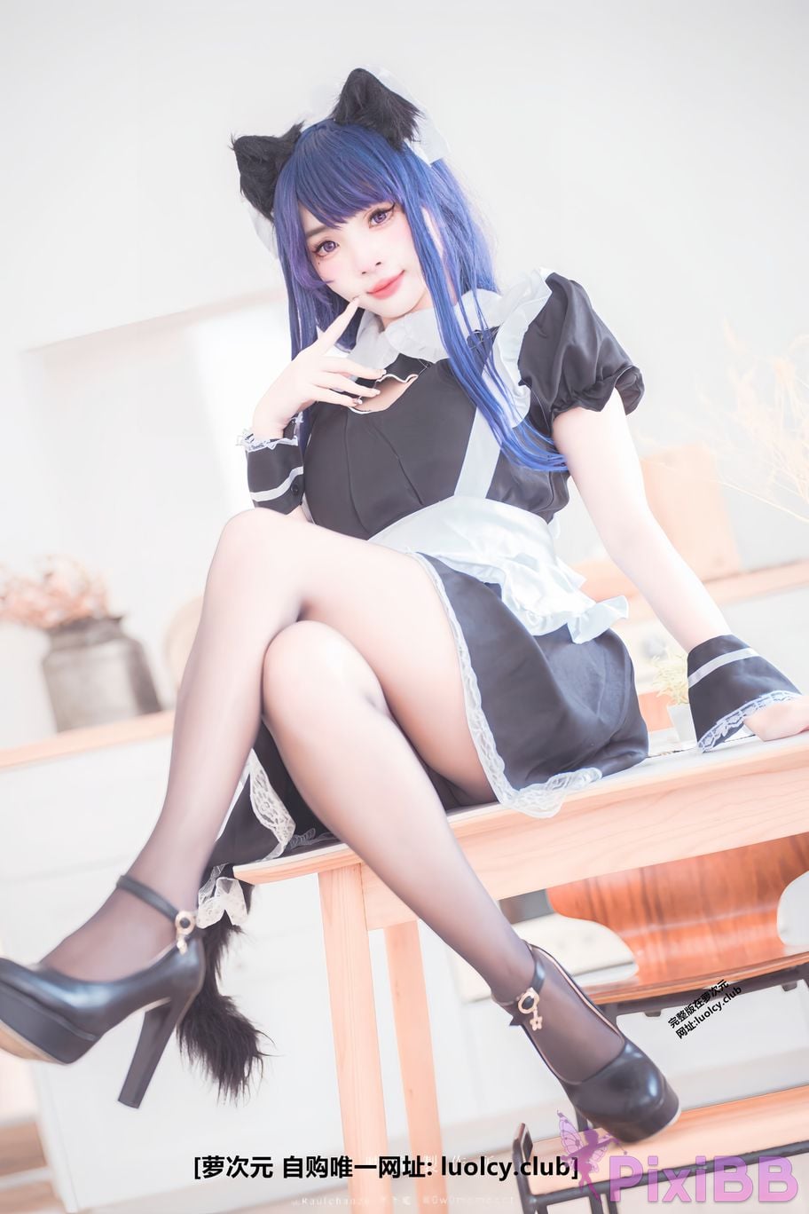 Cosplayer Mumu Momo 8K Raiden jiang jun da ren de hei an liao li PixiBB.COM 010