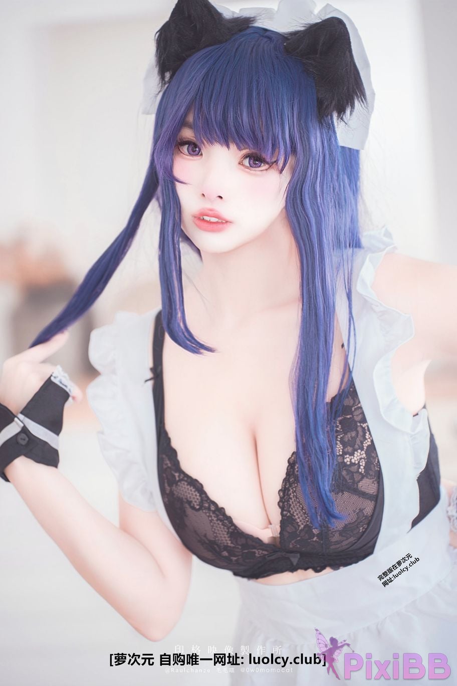 Cosplayer Mumu Momo 8K Raiden jiang jun da ren de hei an liao li PixiBB.COM 035
