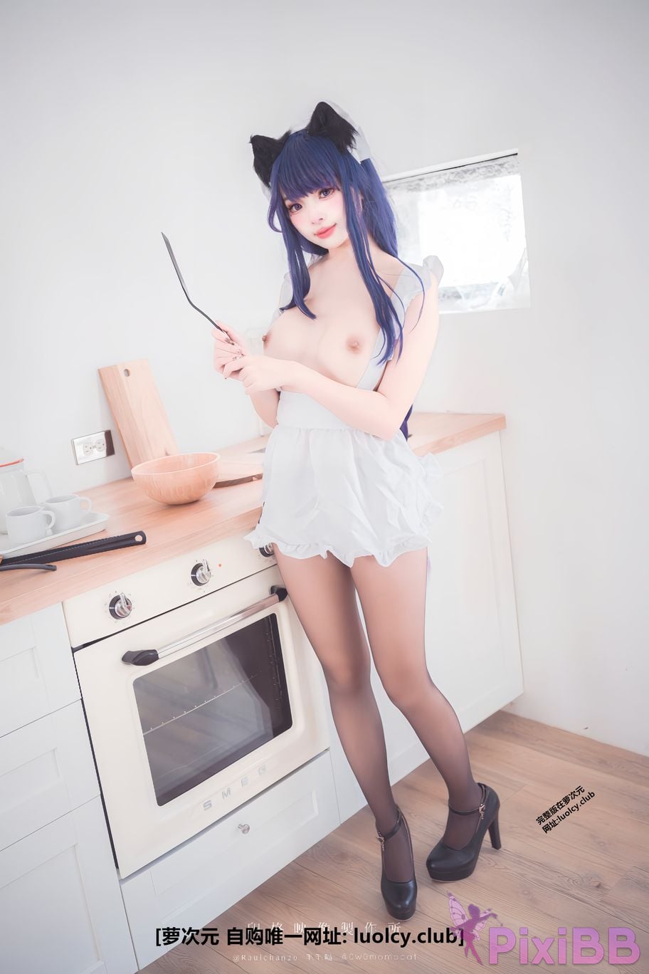 Cosplayer Mumu Momo 8K Raiden jiang jun da ren de hei an liao li PixiBB.COM 043