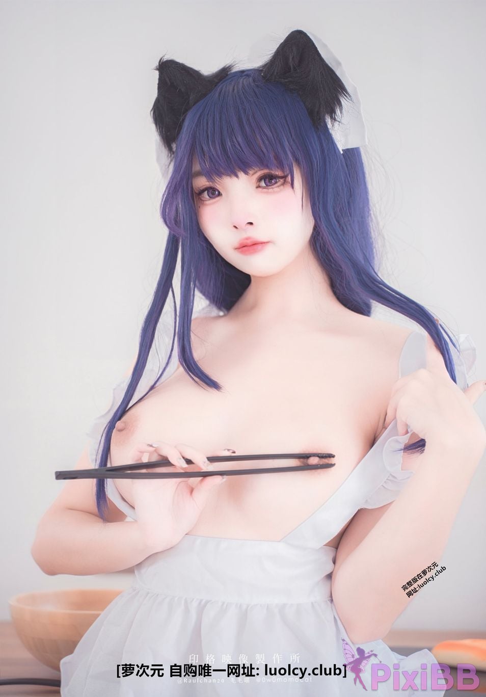 Cosplayer Mumu Momo 8K Raiden jiang jun da ren de hei an liao li PixiBB.COM 047