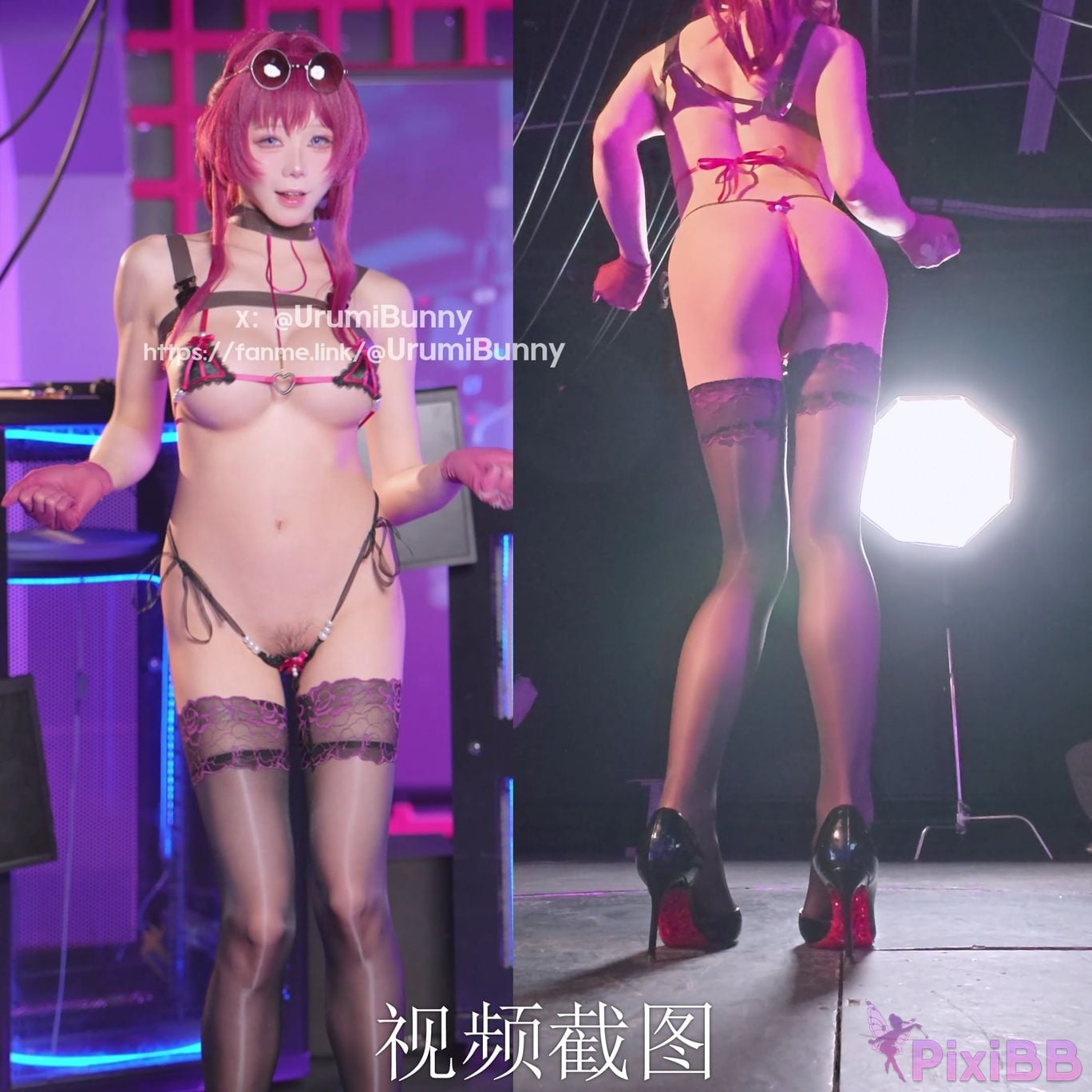 Cosplayer Sticky Dumpling Rabbit 2026 Year 05 monthly works Collapse Stardome Railway Kafka PixiBB.COM 089