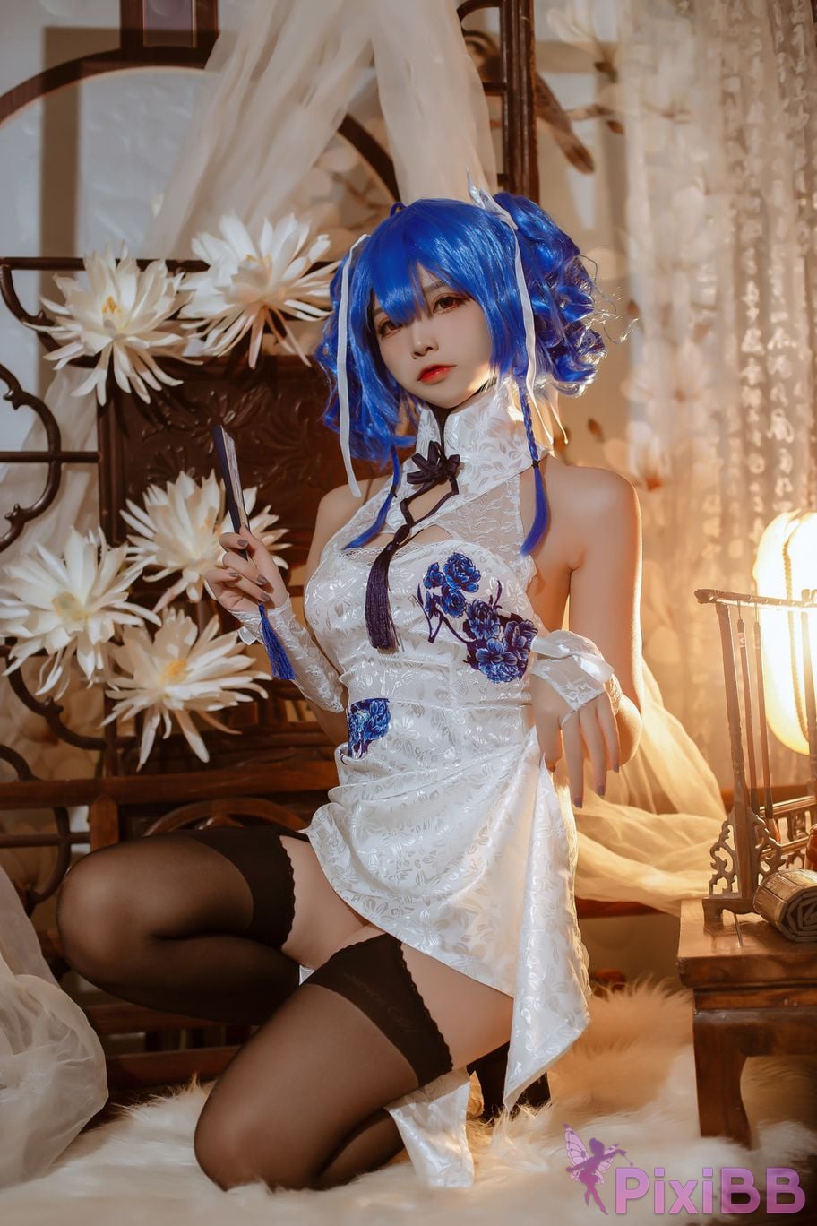 Cosplayer Second Assistant Nisa azur lane saint louis The flower of spring PixiBB.COM 014