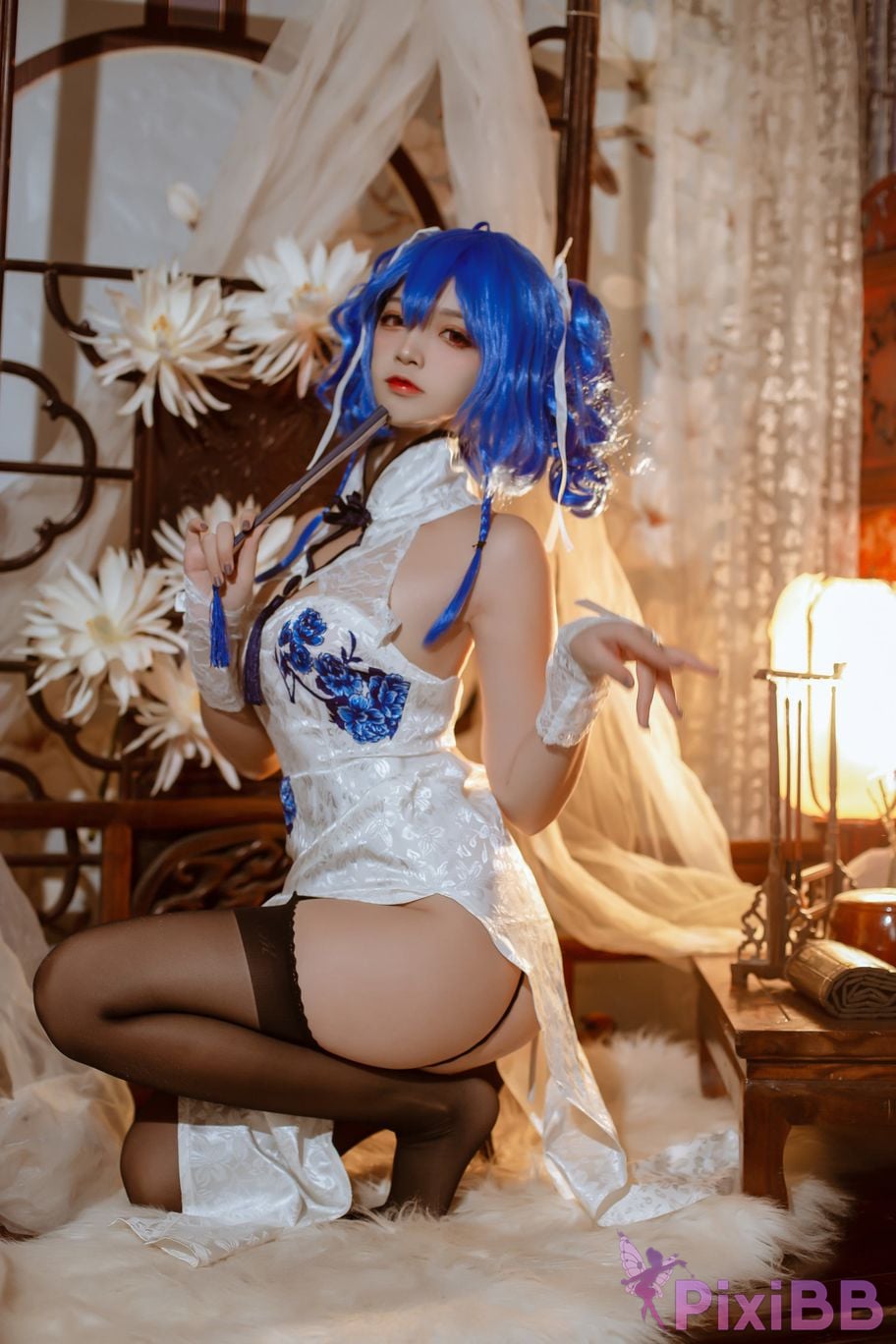Cosplayer Second Assistant Nisa azur lane saint louis The flower of spring PixiBB.COM 015