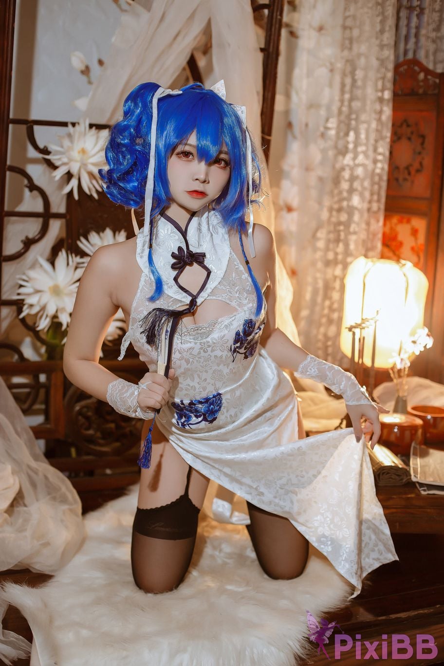 Cosplayer Second Assistant Nisa azur lane saint louis The flower of spring PixiBB.COM 019