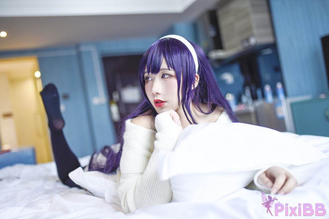 Cosplay Jiuqu Jean Utaha PixiBB.COM 001