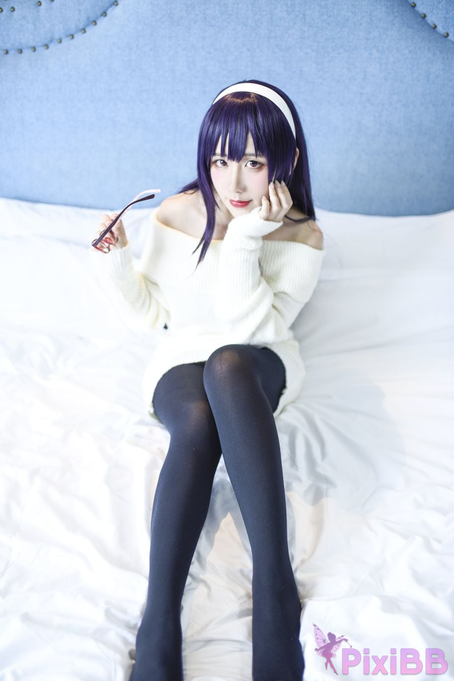 Cosplay Jiuqu Jean Utaha PixiBB.COM 005