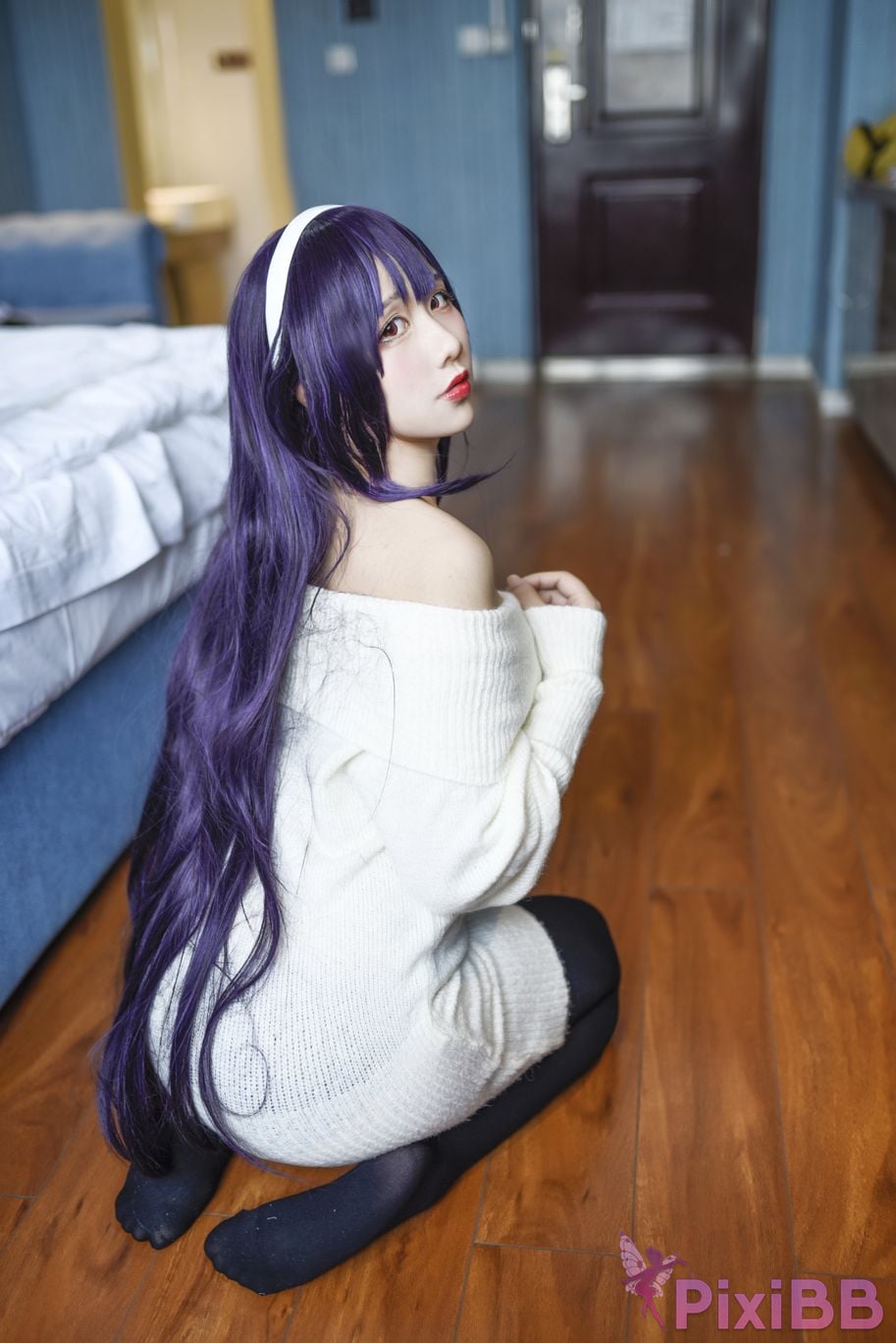 Cosplay Jiuqu Jean Utaha PixiBB.COM 010