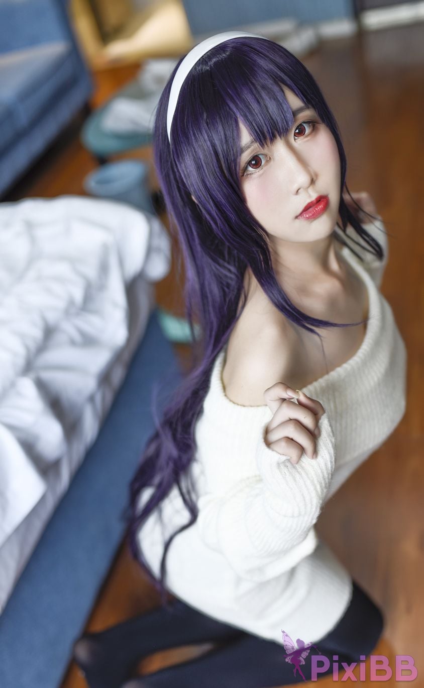 Cosplay Jiuqu Jean Utaha PixiBB.COM 011