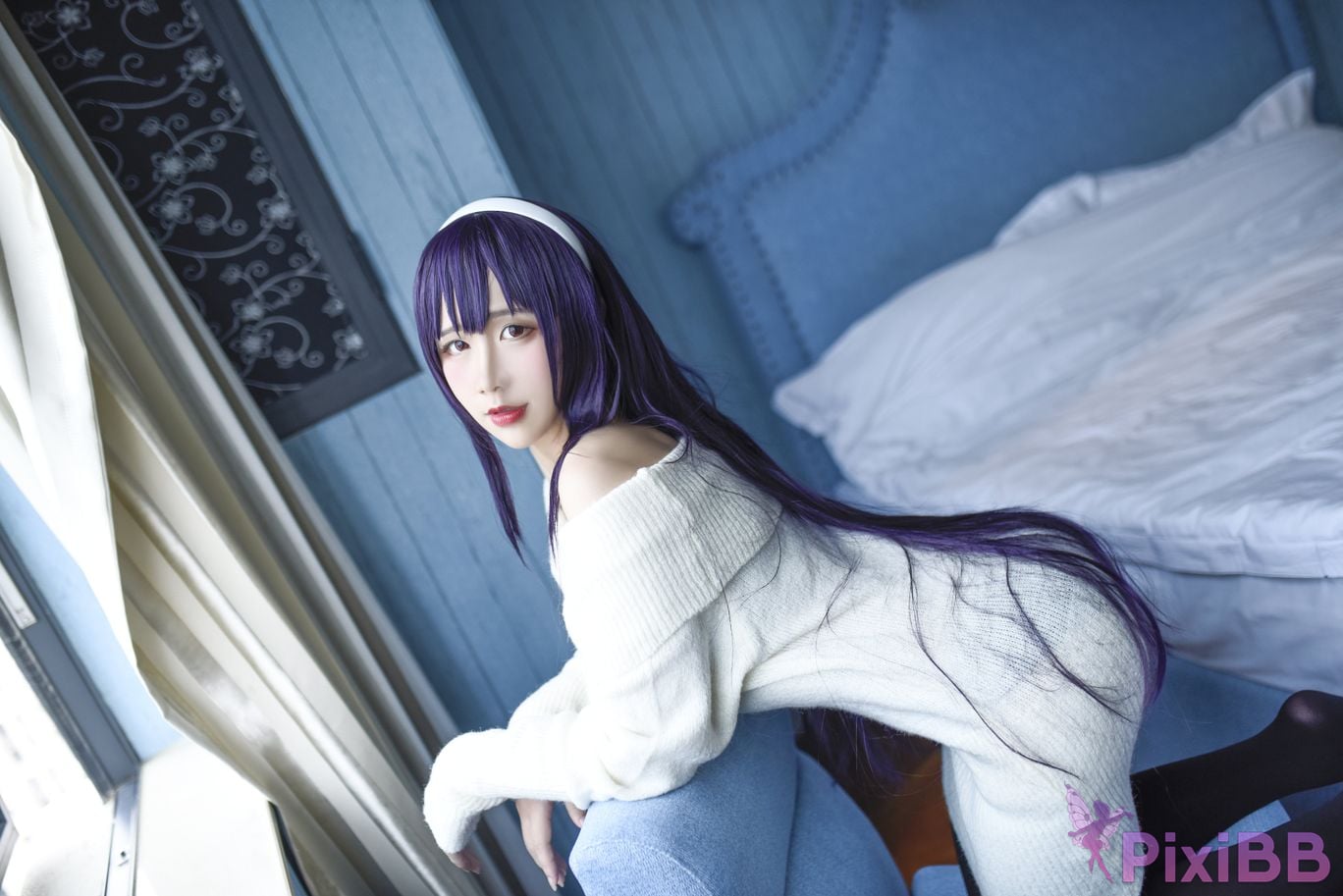 Cosplay Jiuqu Jean Utaha PixiBB.COM 016