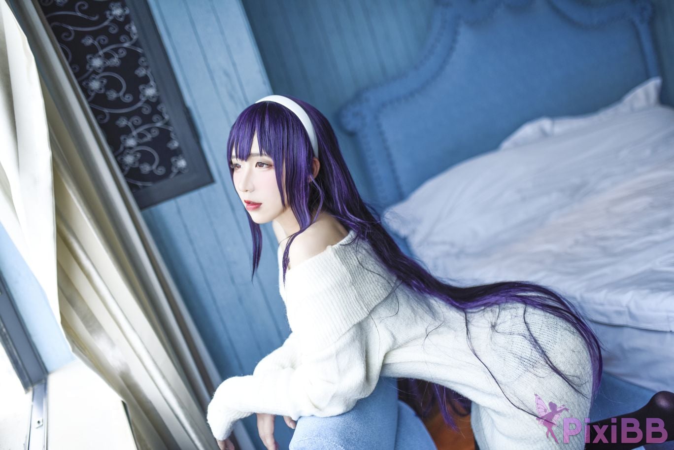 Cosplay Jiuqu Jean Utaha PixiBB.COM 017
