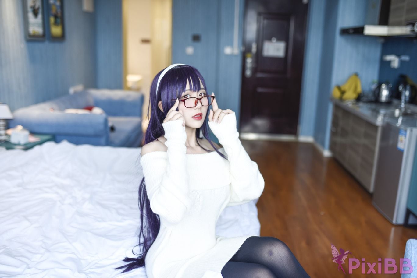 Cosplay Jiuqu Jean Utaha PixiBB.COM 022