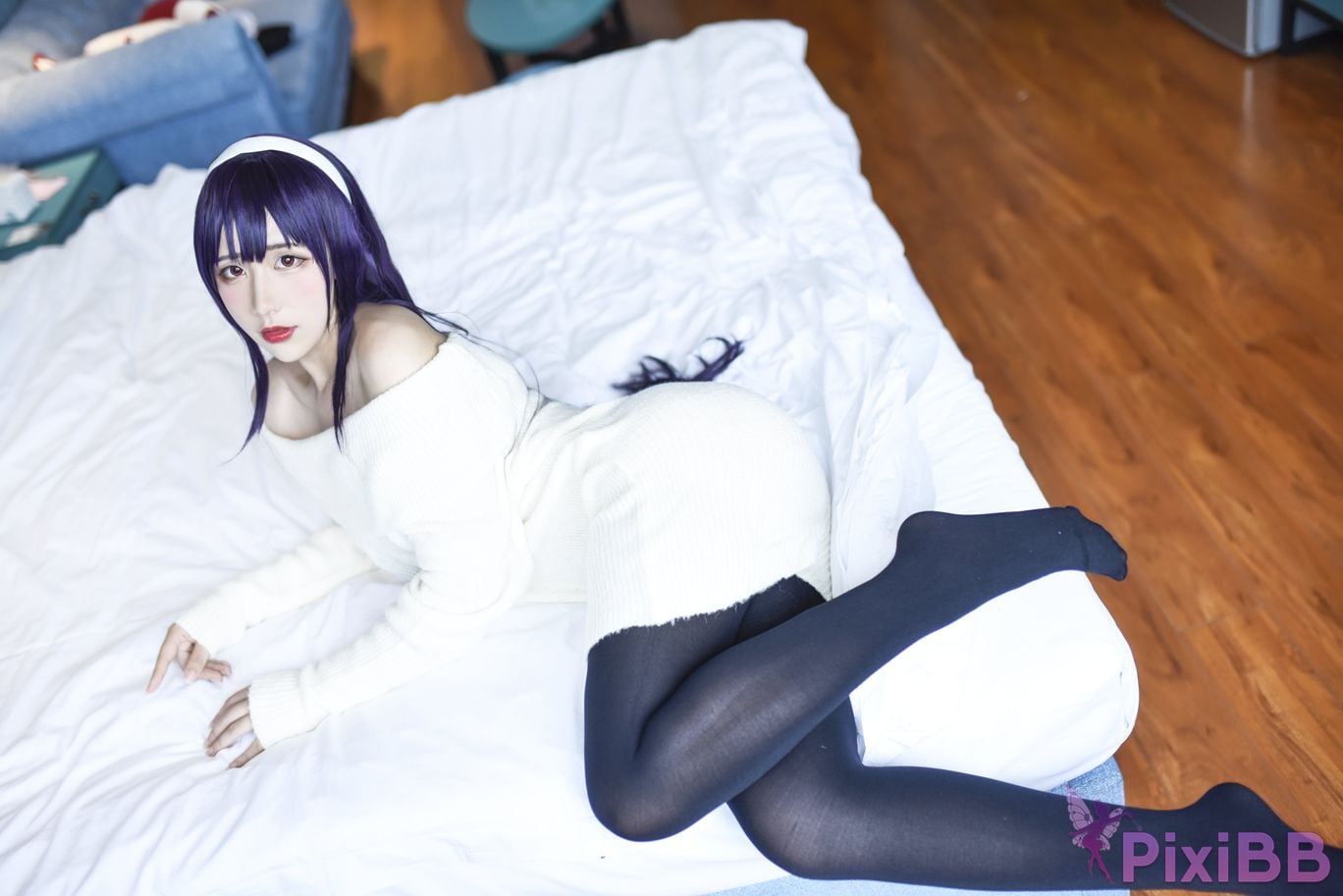 Cosplay Jiuqu Jean Utaha PixiBB.COM 024