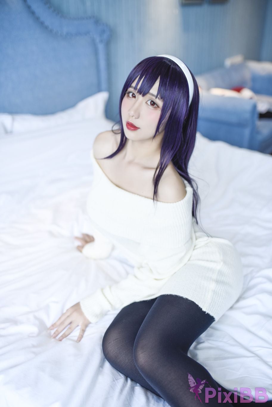 Cosplay Jiuqu Jean Utaha PixiBB.COM 025