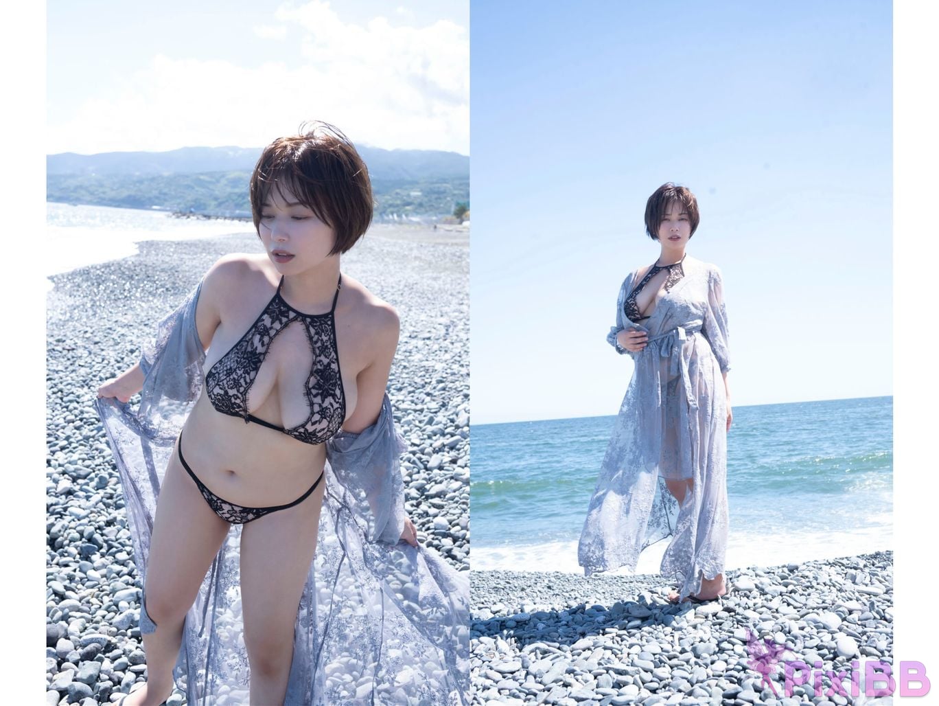 Japanese Idol Tsukasa Wachi Waji weekly play PHOTO BOOK collection take off the veil PixiBB.COM 024