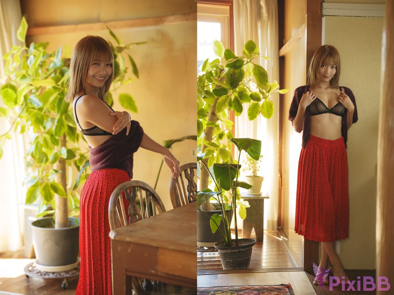 Japanese Idol Riko Hoshino Asa Gei SEXY Actress photo collection Sourire PixiBB.COM 003