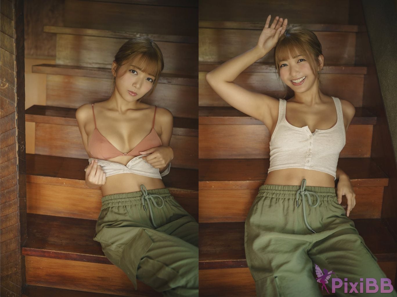 Japanese Idol Riko Hoshino Asa Gei SEXY Actress photo collection Sourire PixiBB.COM 019