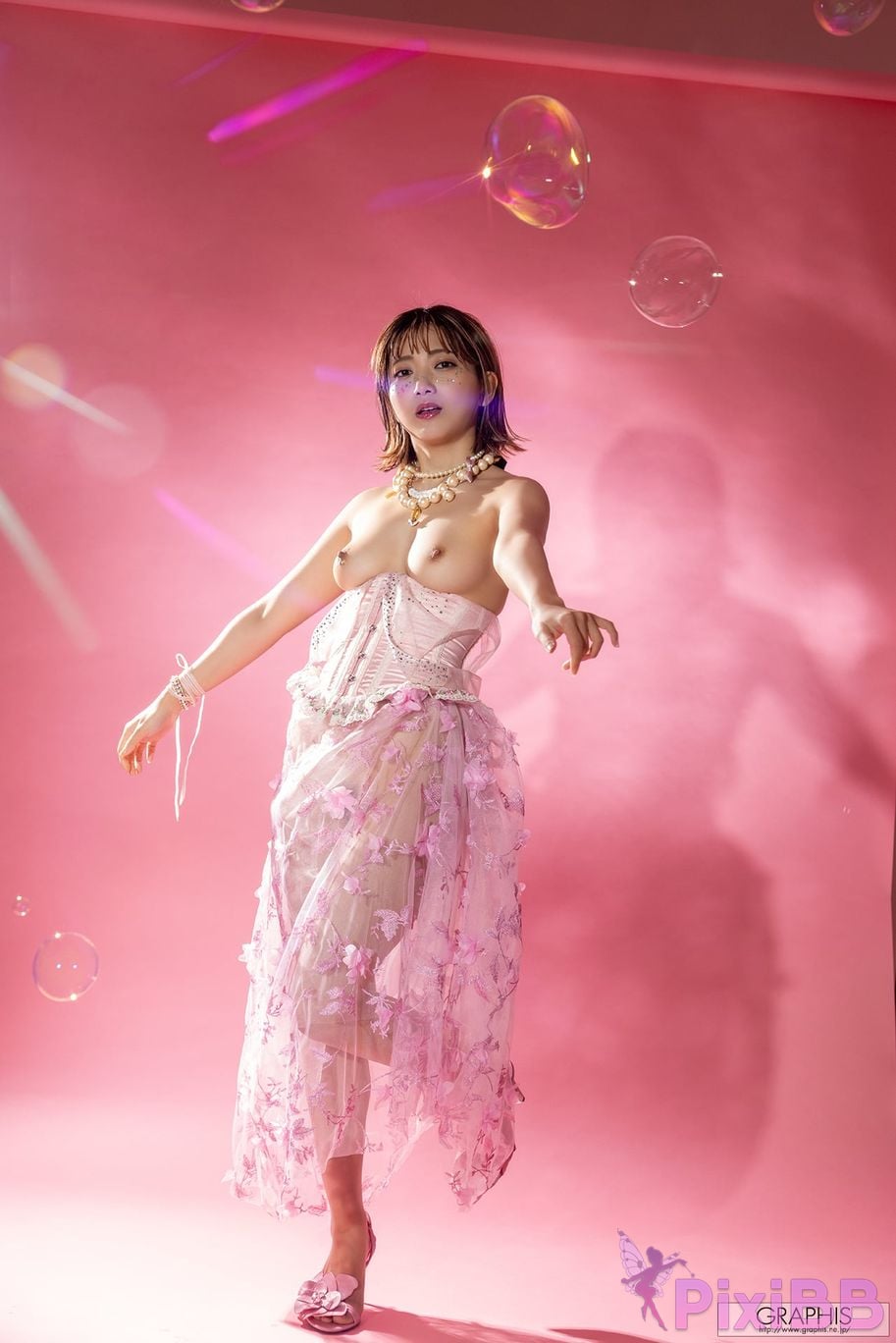 Japanese Idol Riko Hoshino Graphis Gals Limited Edition HAPPY NEW YEAR 2025 PixiBB.COM 019