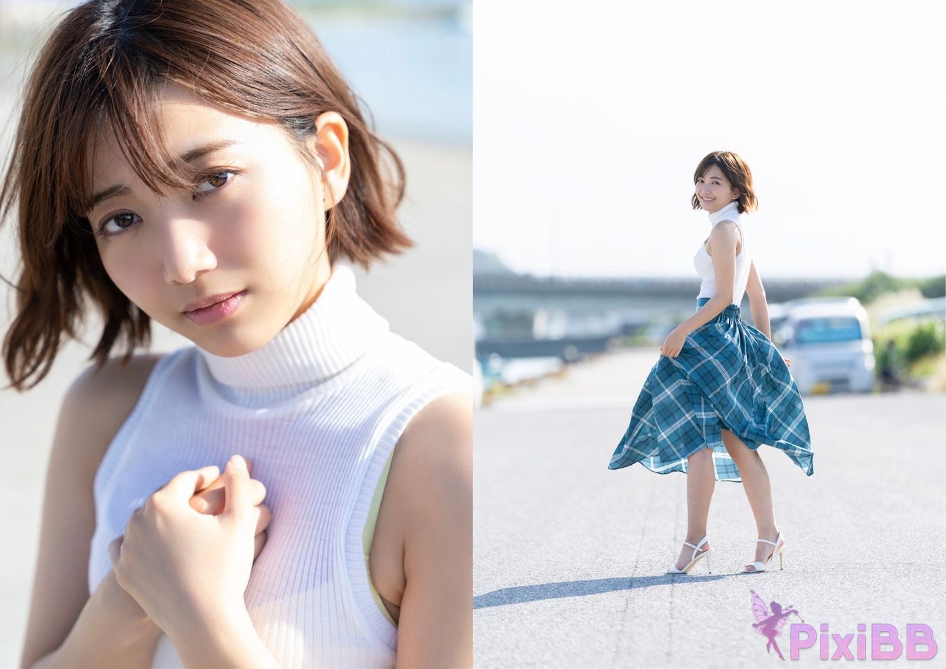 Japanese Idol Riko Hoshino 1st Photo Book Etoile Selection PixiBB.COM 003