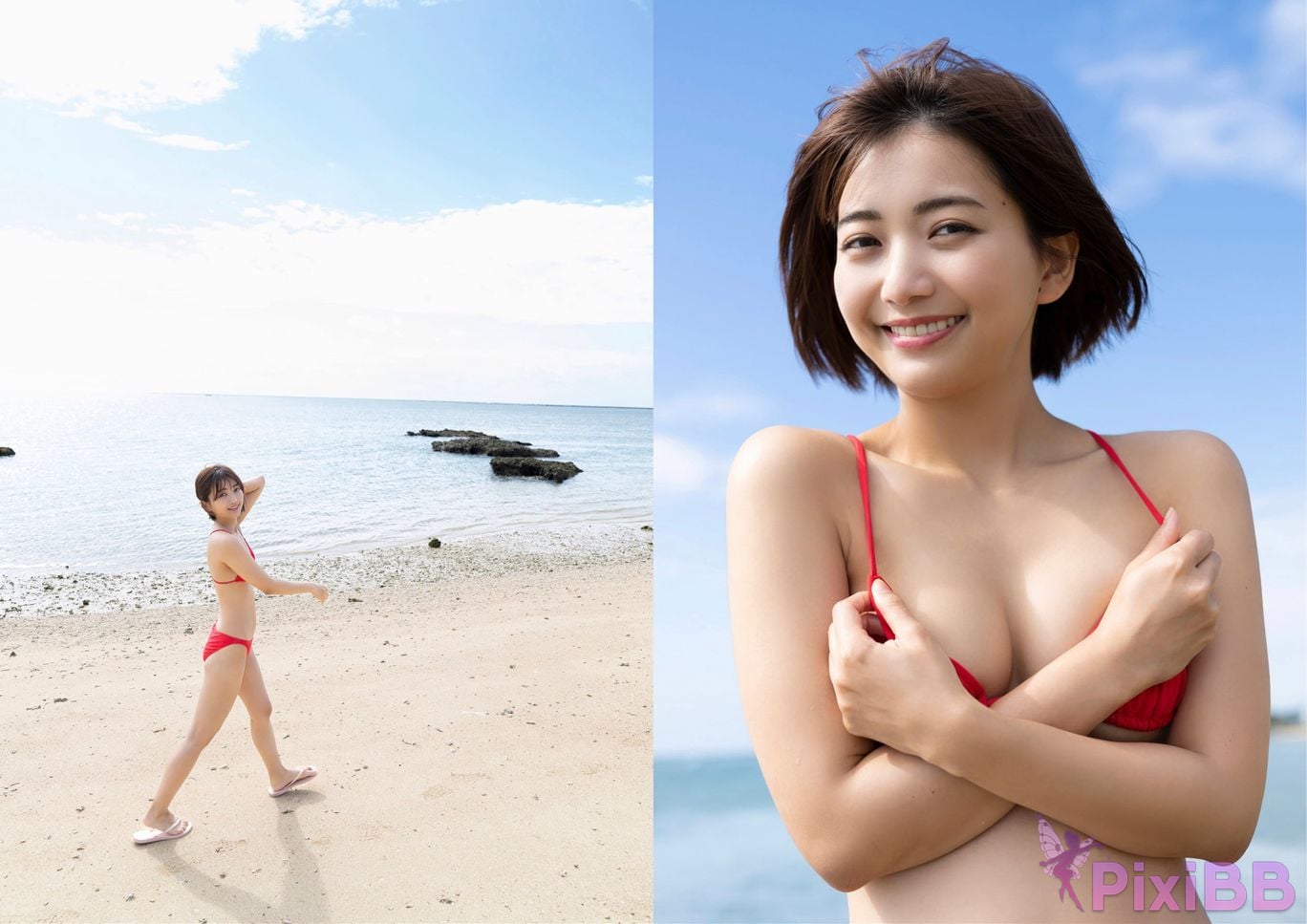 Japanese Idol Riko Hoshino 1st Photo Book Etoile Selection PixiBB.COM 029
