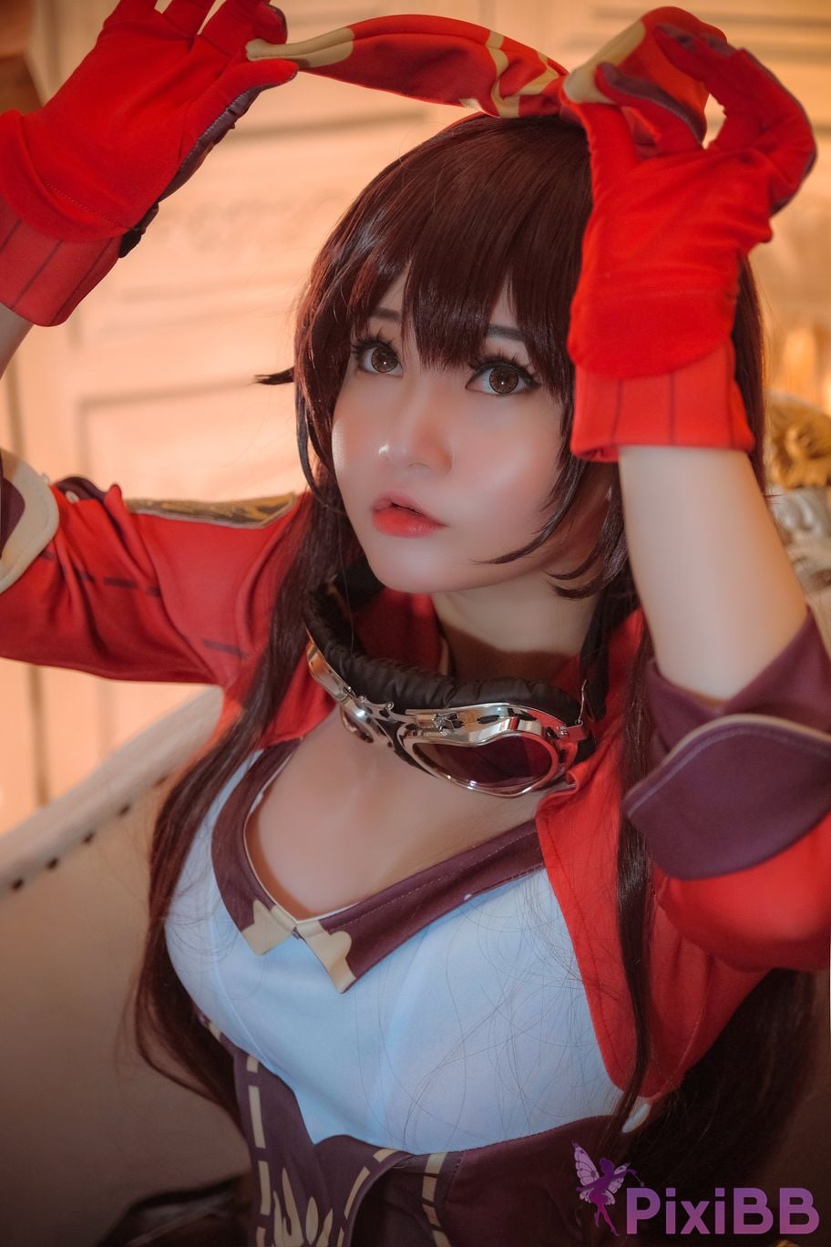 Potato Godzilla Amber (Genshin Impact) PixiBB.COM 2