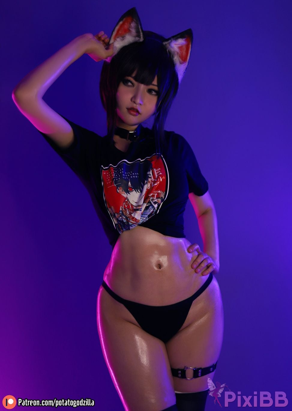 Potato Godzilla Psycho Neko PixiBB.COM 18