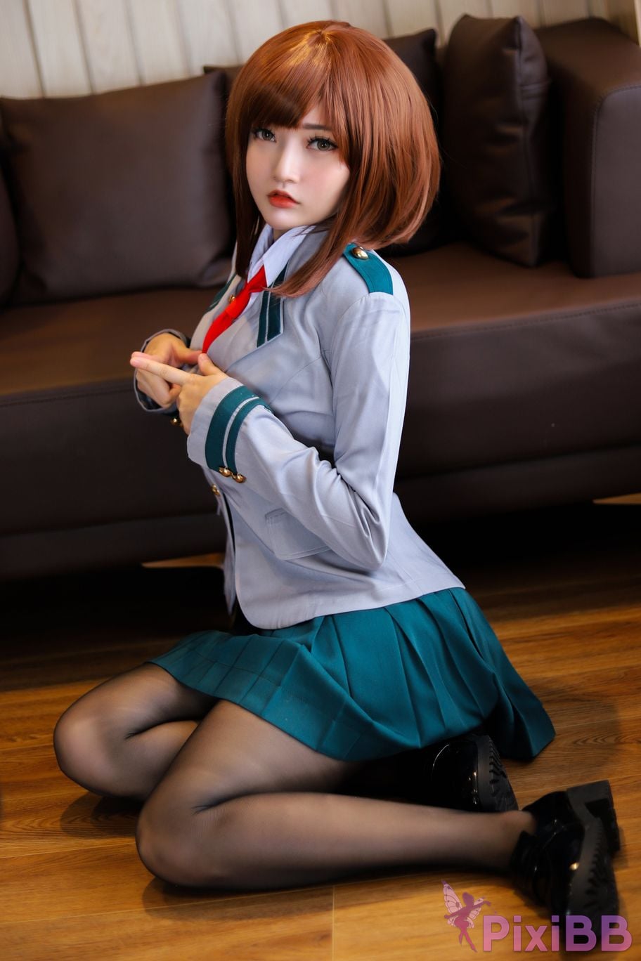 Potato Godzilla Ochako Uraraka PixiBB.COM