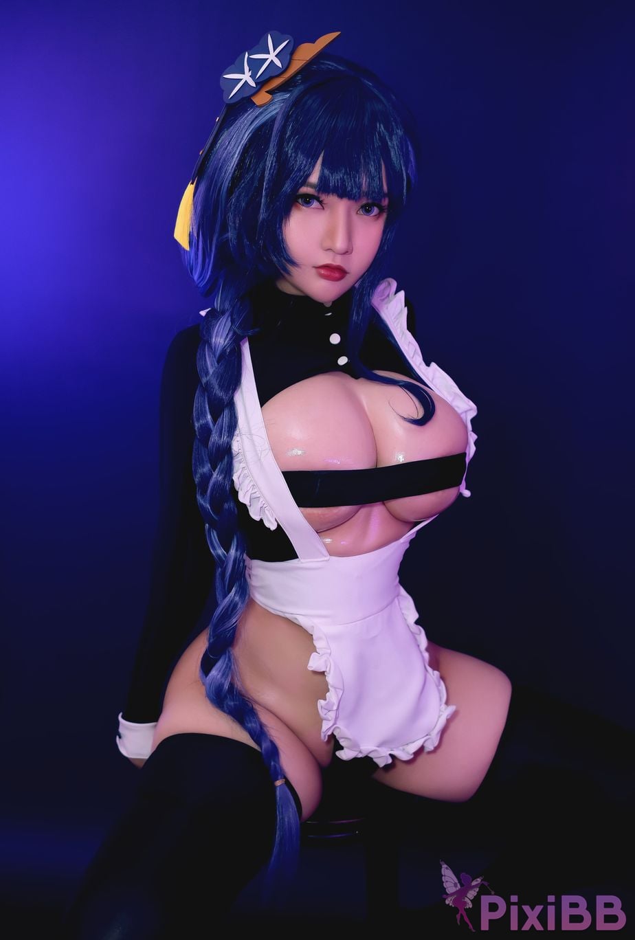 Potato Godzilla Maid Raiden Shogun PixiBB.COM