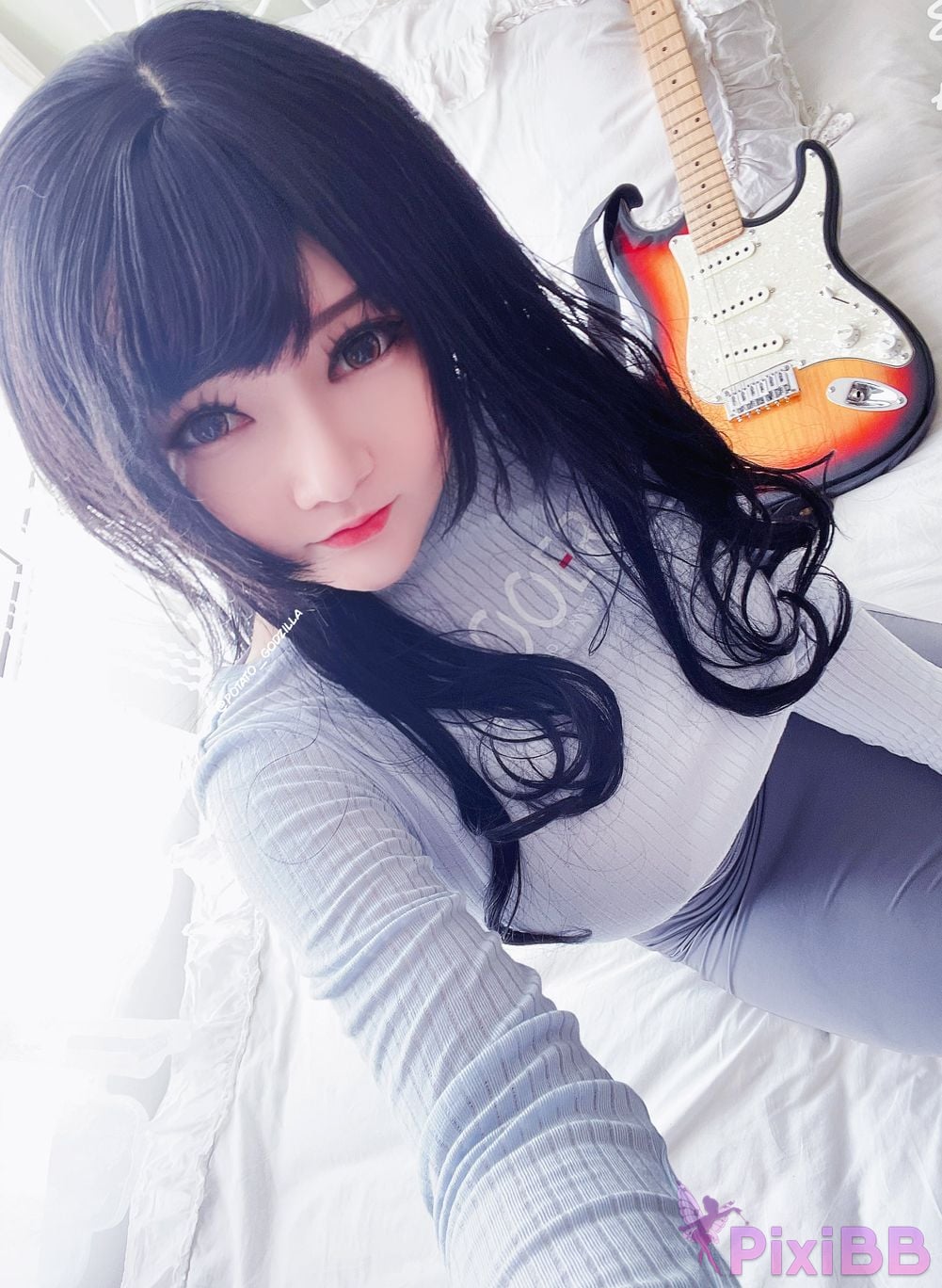 Potato Godzilla Guitar Sister PixiBB.COM 17