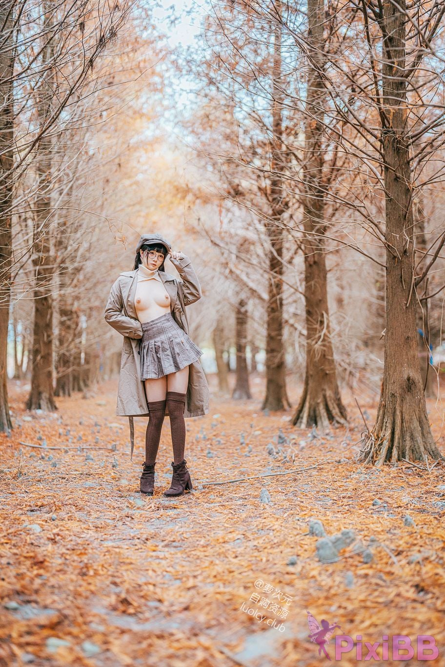 Cosplayer Luoluo Raku 8K late autumn muhchiou PixiBB.COM 026