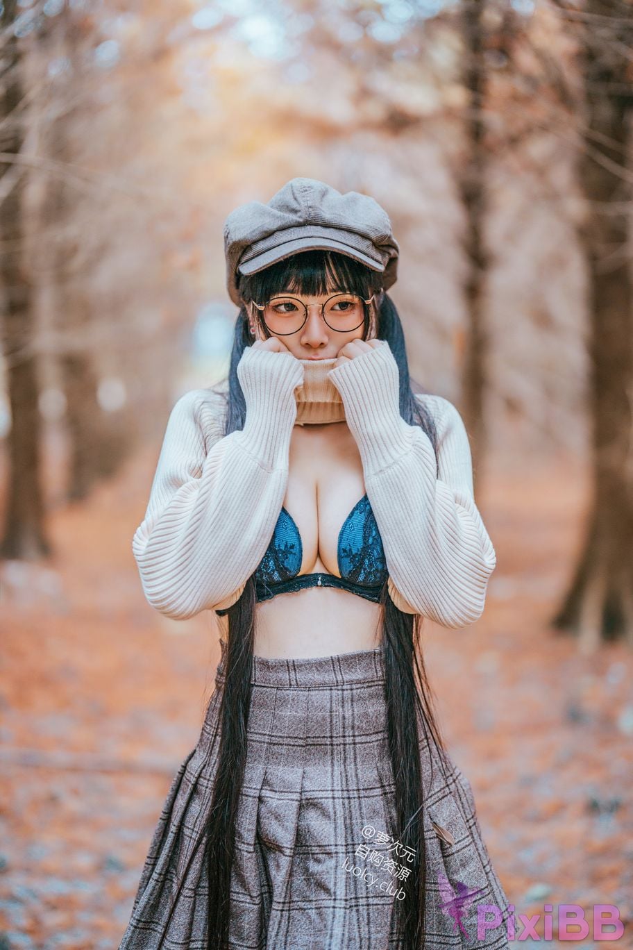 Cosplayer Luoluo Raku 8K late autumn muhchiou PixiBB.COM 031