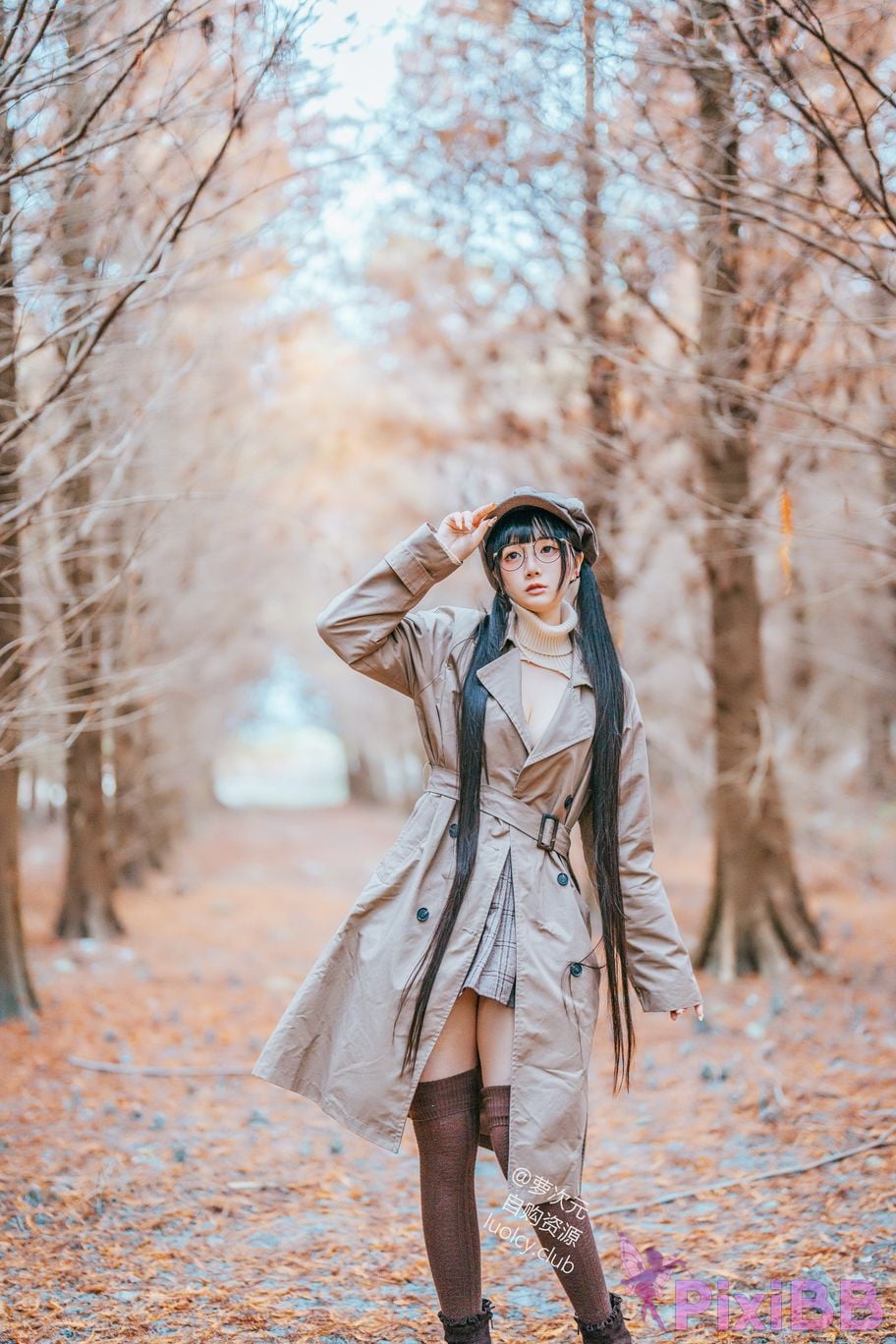 Cosplayer Luoluo Raku 8K late autumn muhchiou PixiBB.COM 035