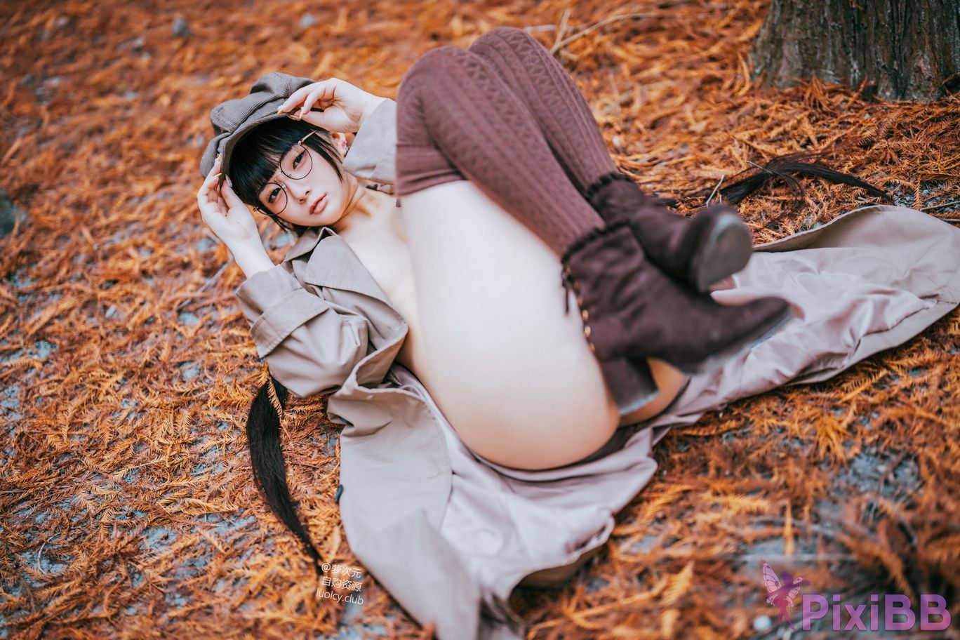Cosplayer Luoluo Raku 8K late autumn muhchiou PixiBB.COM 040