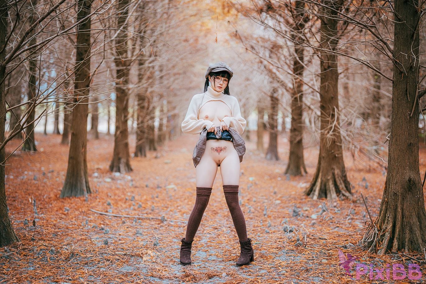 Cosplayer Luoluo Raku 8K late autumn muhchiou PixiBB.COM 049