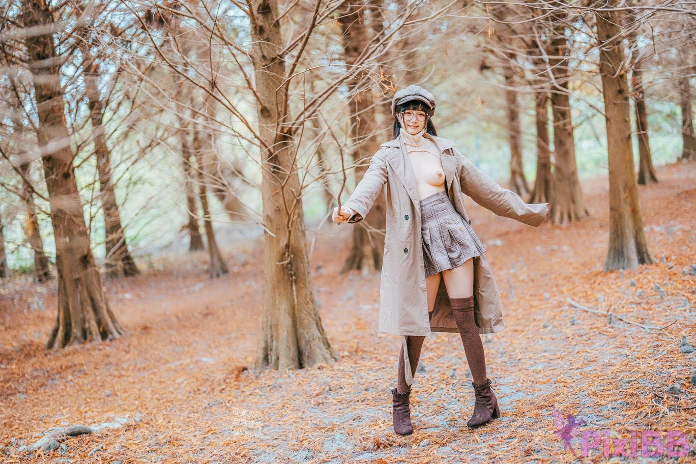 Cosplayer Luoluo Raku 8K late autumn muhchiou PixiBB.COM 051