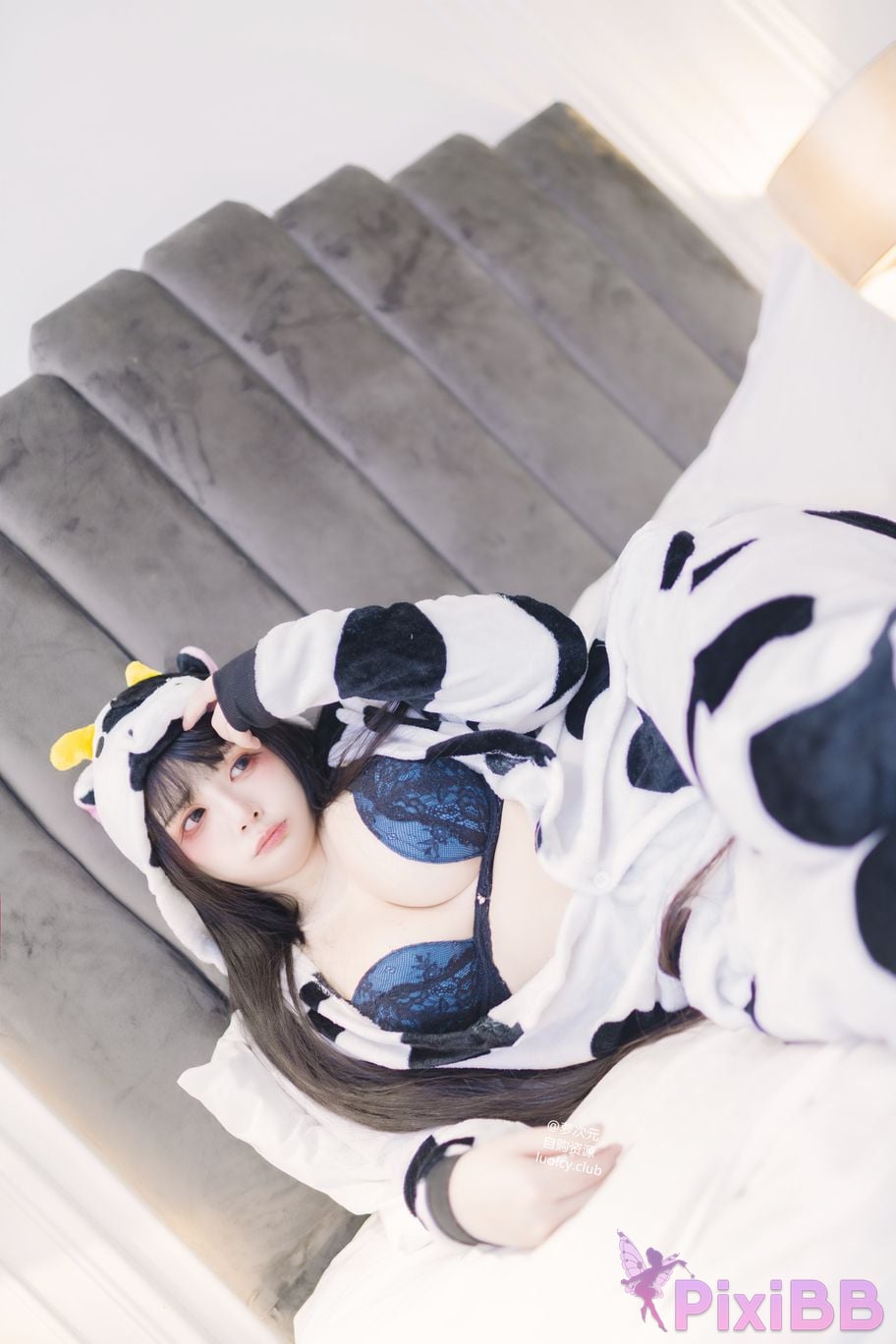 Cosplayer Luoluo Raku 8K dairy cow Milky PixiBB.COM 008