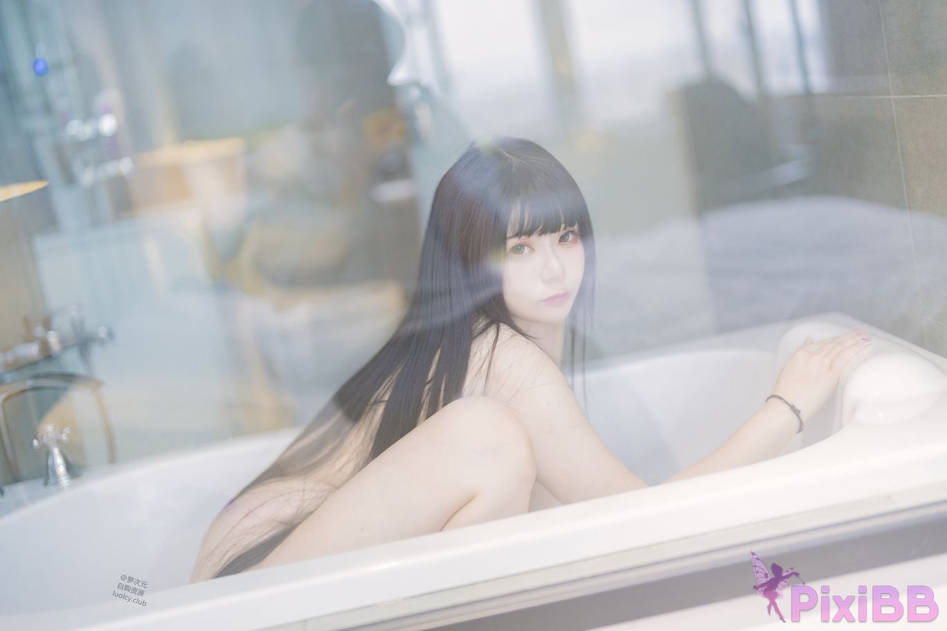 Cosplayer Luoluo Raku 8K dairy cow Milky PixiBB.COM 021