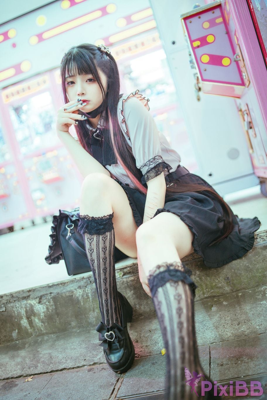 Coser Raku Night LiLy PixiBB.COM 002