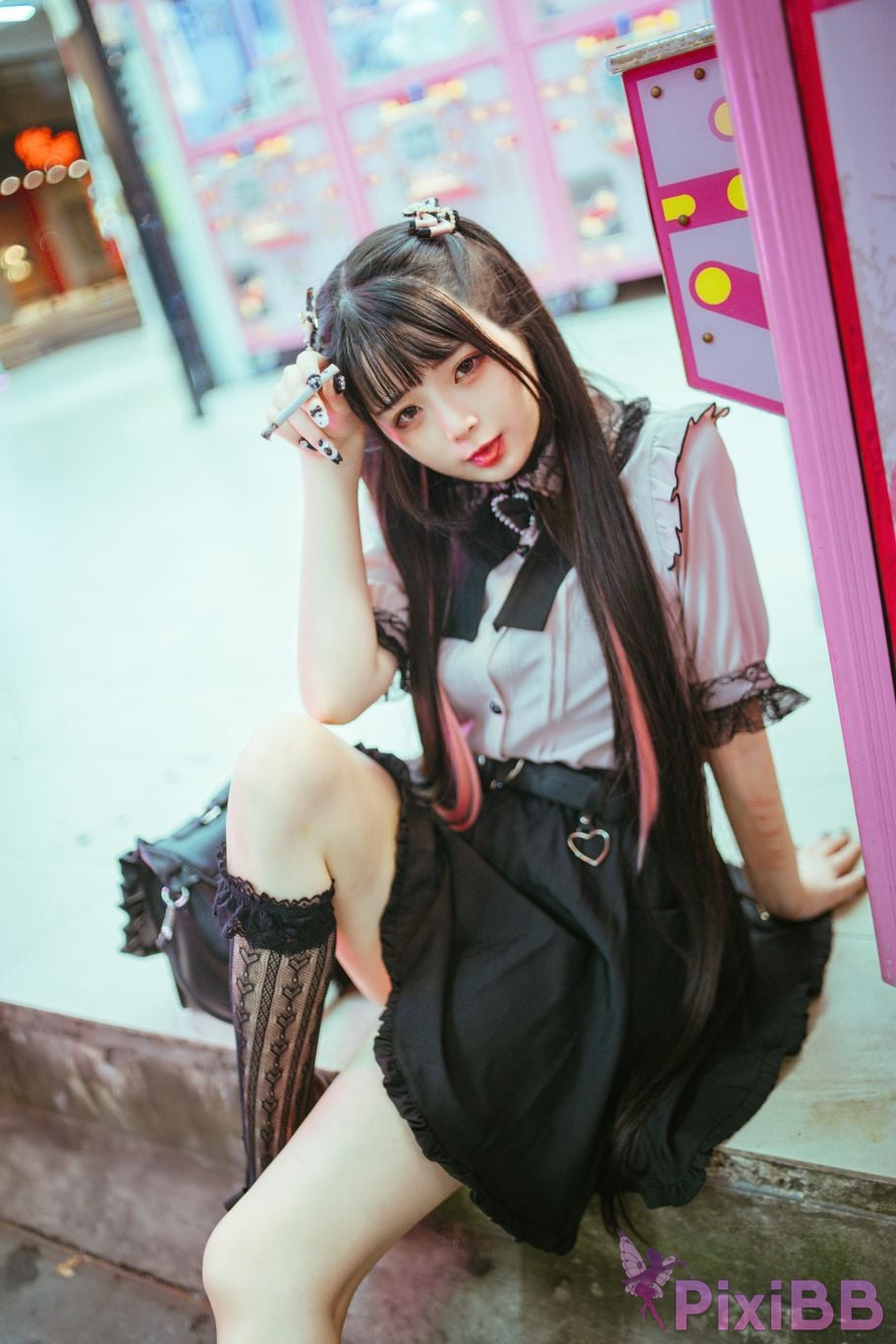 Coser Raku Night LiLy PixiBB.COM 003